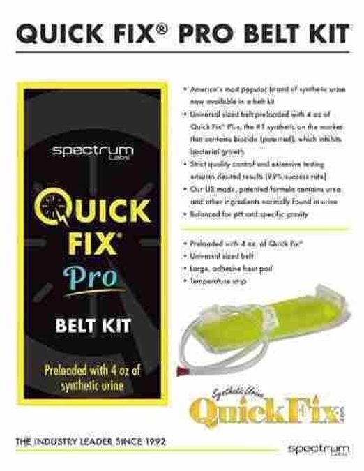 Picture of Quick Fix Pro 4oz Belt Kit