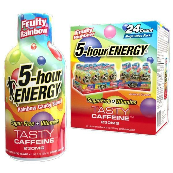 Picture of 5 Hour Extra - Fruity Rainbow - 12pcs