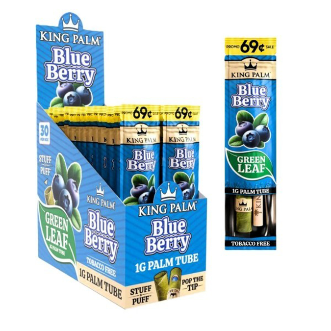 Picture of King Palm Cones 1ct PP$0.69 30pk-Blue Berry