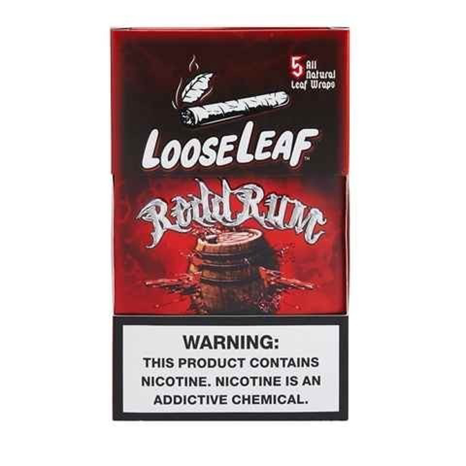 Picture of Loose Leaf Wraps 5ct 8pk-Redd Rum