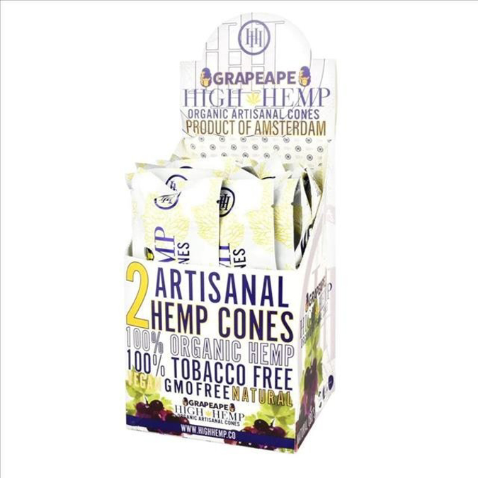 Picture of High Hemp Cones Artisanal 15x2 Grape Ape