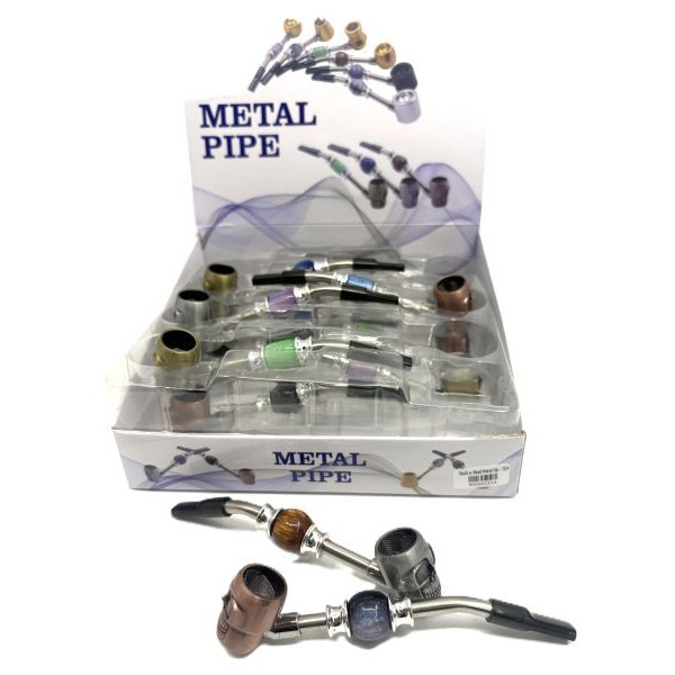 Picture of Skull w Bead Metal Hp - 12ct