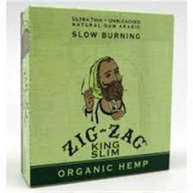 Picture of Zig-Zag Organic Hemp King Slim- 24pk
