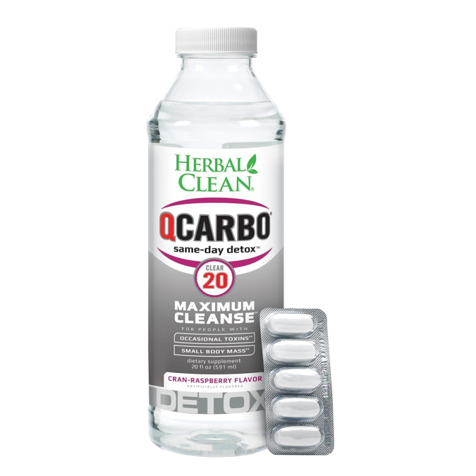 Picture of QCarbo Clear 20 Detox 20oz-Cran-Raspberry
