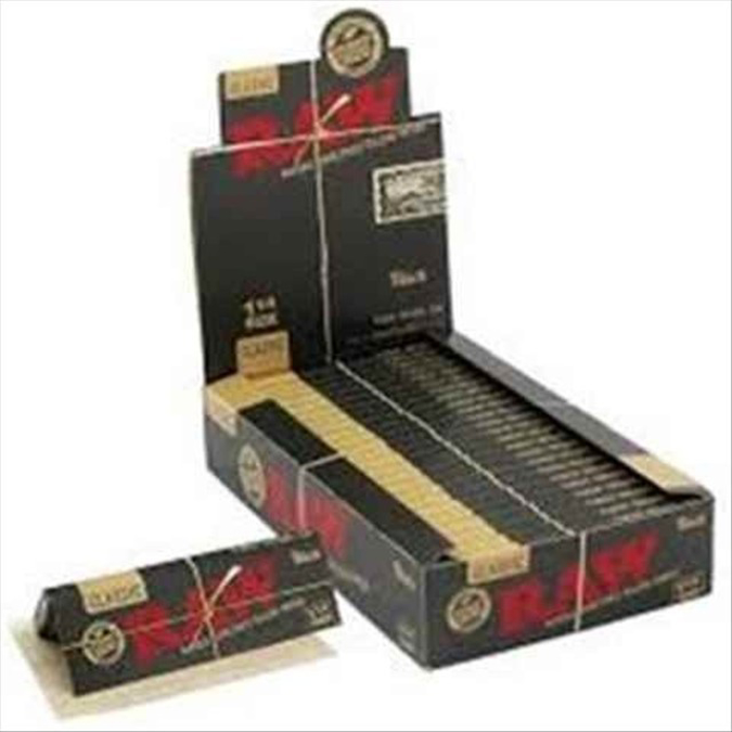 Picture of Raw Papers - Organic Black 1 1/4 24pk 50ct