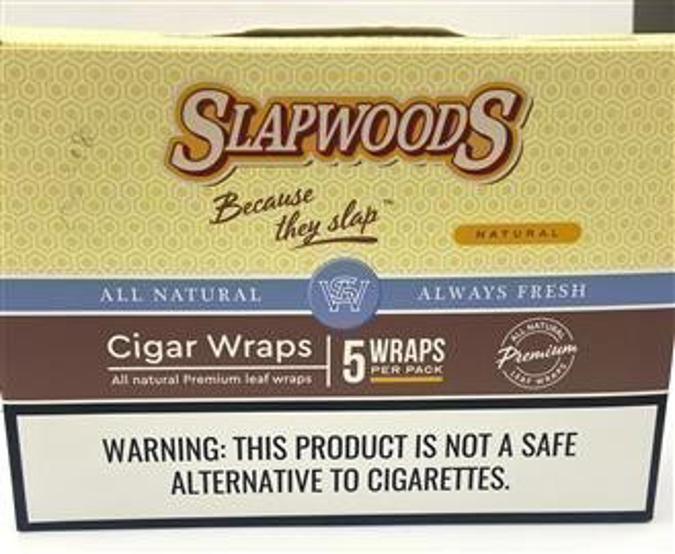Picture of Slapwoods Cigar Wraps - Natural Texas Tax Paid