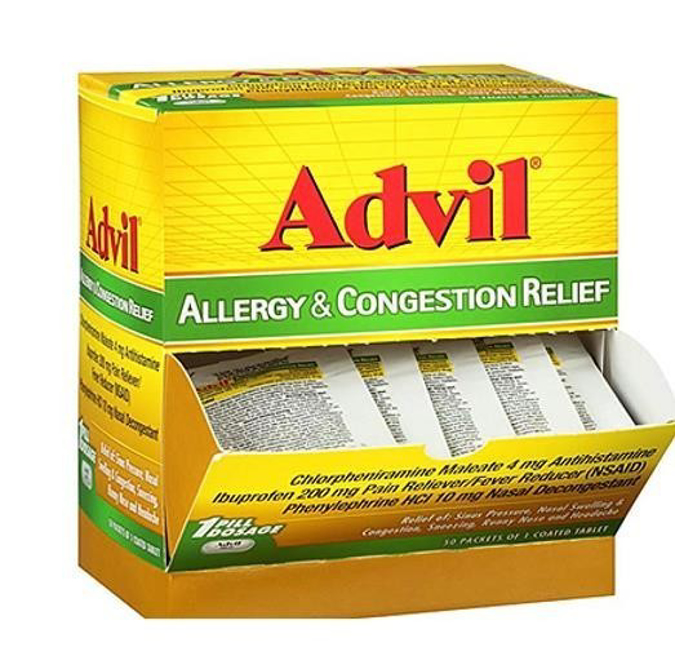 Picture of Advil Allergy and Congestion - 50ct