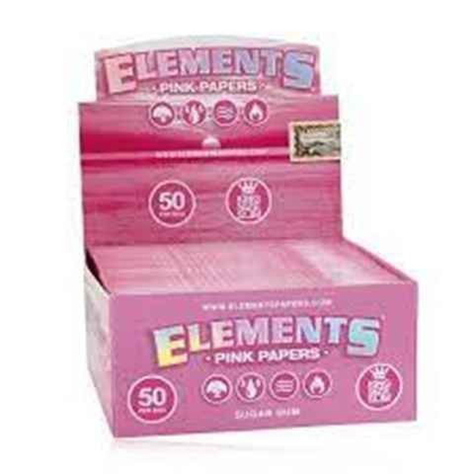 Picture of Elements Papers-Pink King Slim 32ct 50pk