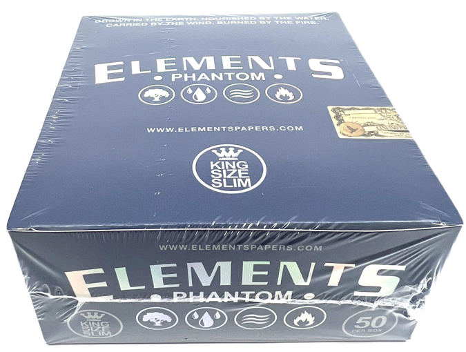 Picture of Elements Papers-Phantom King Slim 32ct 50pk