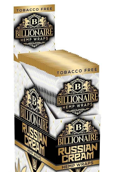 Picture of Billionaire Hemp Cones  2ct 10pk- Russian Cream