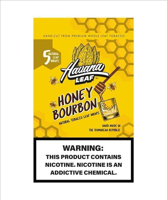 Picture of Havana Leaf Wraps 5pk - Honey Bourbon
