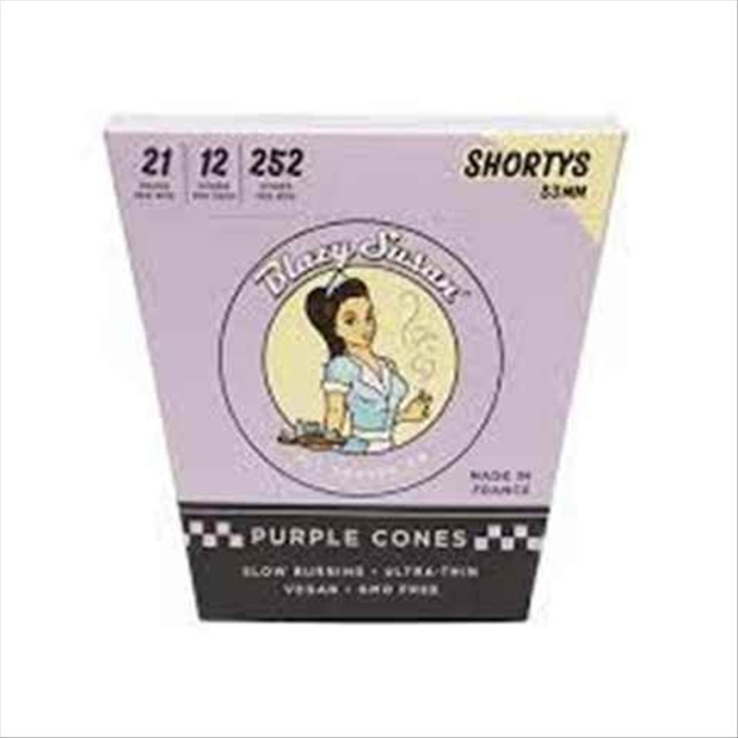 Picture of Blazy Susan Cones Purple Shortys 53mm 21-12-252