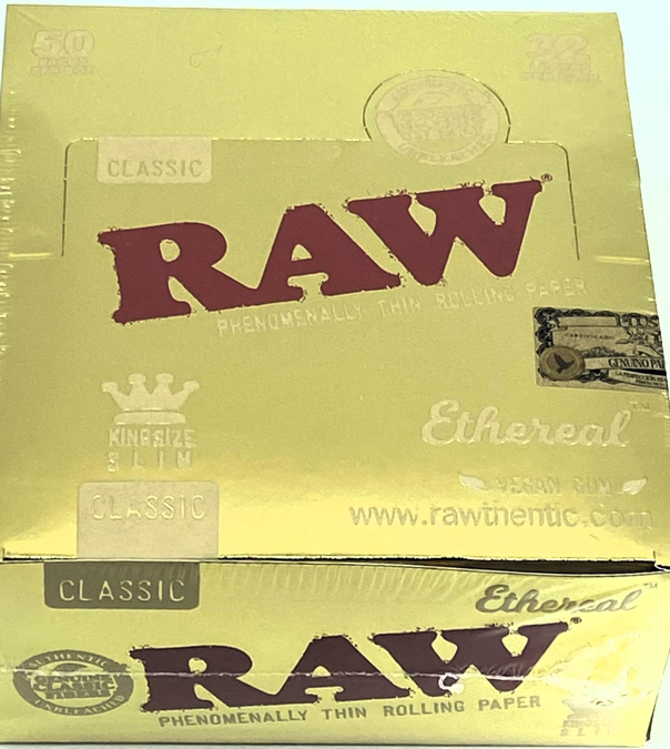 Picture of Raw Papers - Ethereal King Slim 32ct 50pk