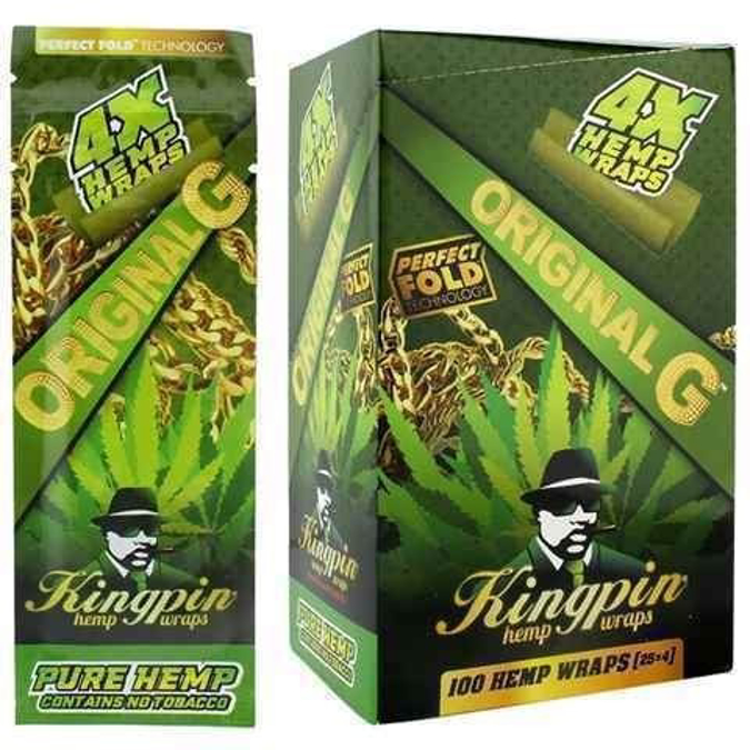 Picture of Kung Pin Hemp Wraps 25x4 Original G