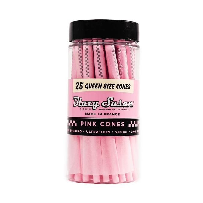 Picture of Blazy Susan Cones Pink Queen Jar-25ct