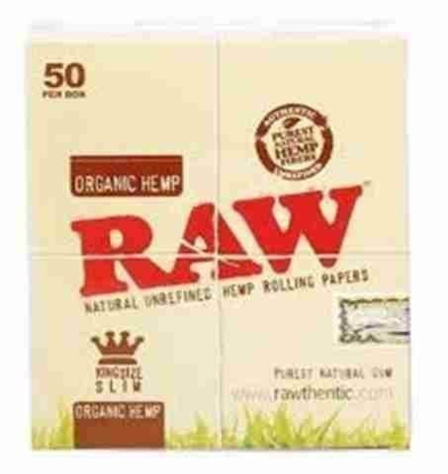 Picture of Raw Papers - Organic King Slim  32ct 50pk