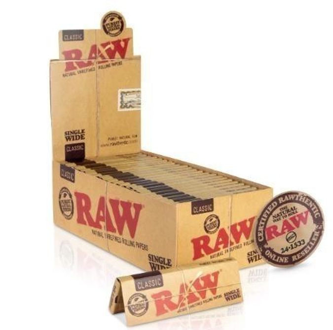 Picture of Raw Papers - Single Wide 50ct 50pk