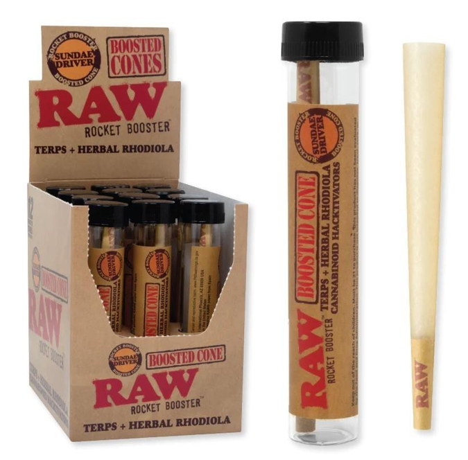 Picture of Raw Cones - Rocket Boost 12ct-Sundae Driver
