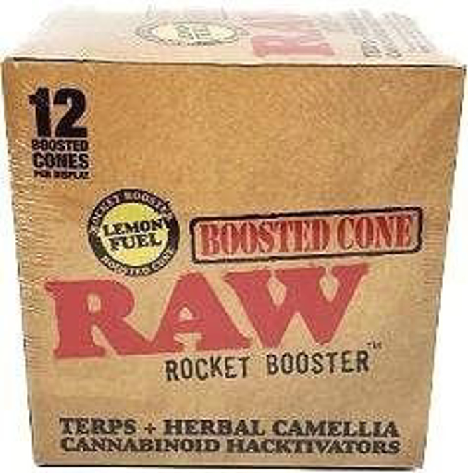 Picture of Raw Cones - Rocket Boost  12ct-Lemon Fuel
