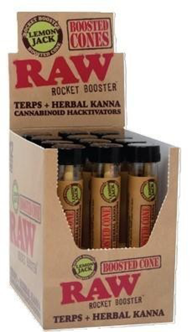 Picture of Raw Cones - Rocket Boost 12ct- Lemon Jack