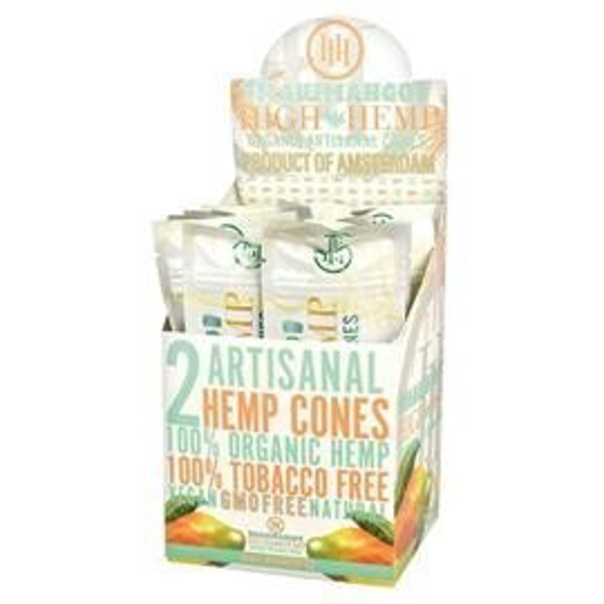 Picture of High Hemp Artisanal Cones 15x2-Maui Mango