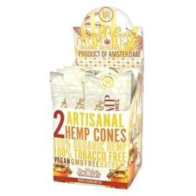 Picture of High Hemp Artisanal Cones 15x2-Honey Pot Swirl