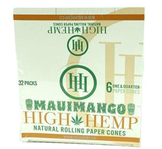 Picture of High Hemp Paper Cones 1 1/4 20pk- Mango