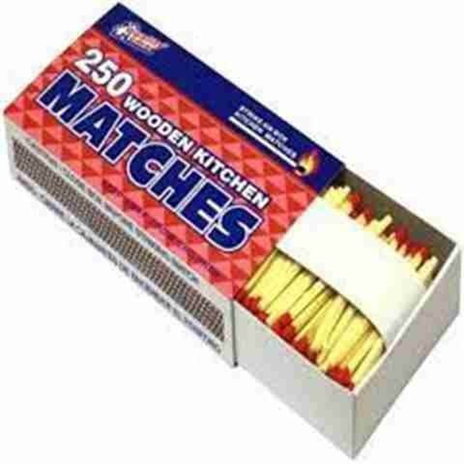 Picture of EZ Flames Wooden Matches 250ct - 2pk