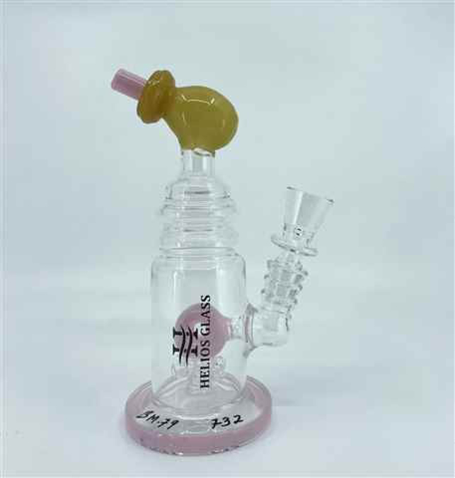 Picture of Glass 8in HG Fancy Water Pipe