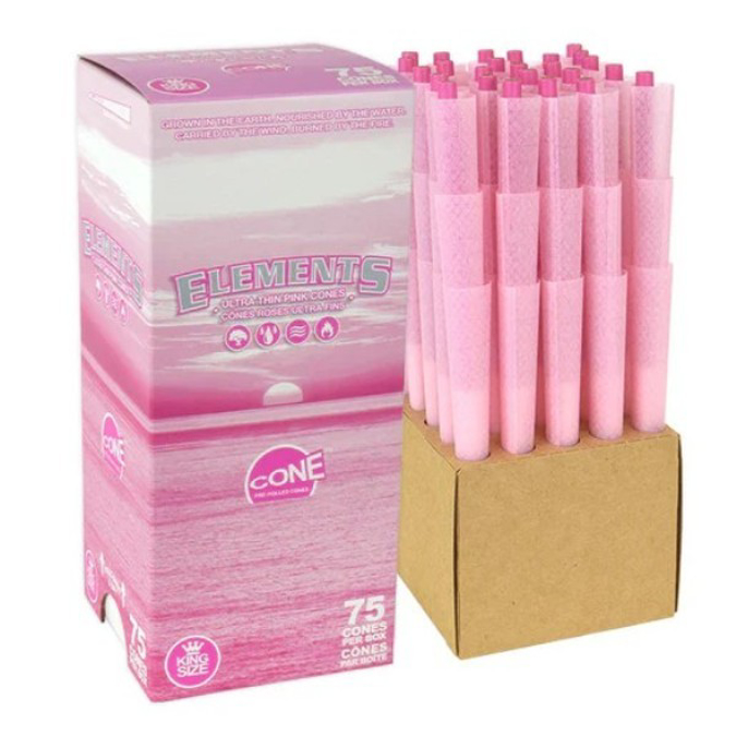 Picture of Elements Cones - King Size Pink 75ct