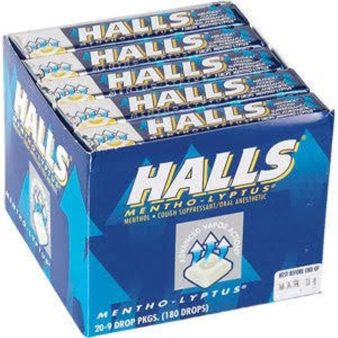 Picture of Halls Menthol Imp. 21ct