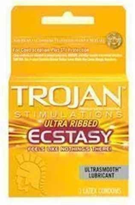 Picture of Trojan C-Ecstacy Ultra Ribbed - 6ct