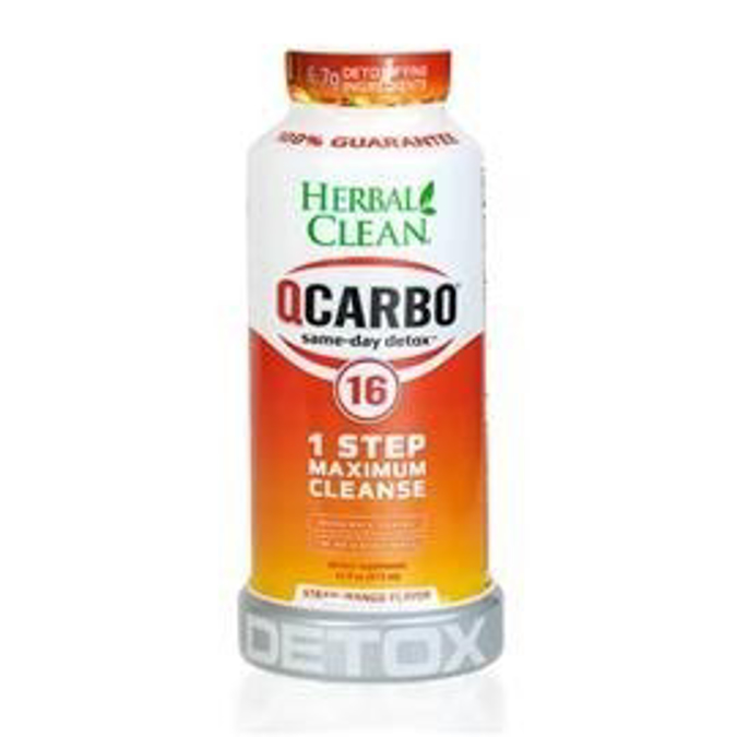 Picture of QCarbo Detox 16oz - Straw - Mango
