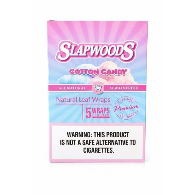 Picture of Slapwoods Cigar Wraps Cotton Candy 5pk- Texas Tax paid