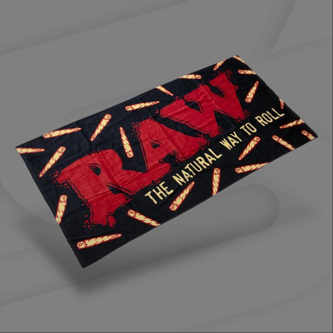 Picture of Raw Towel Seedless X-Large Black