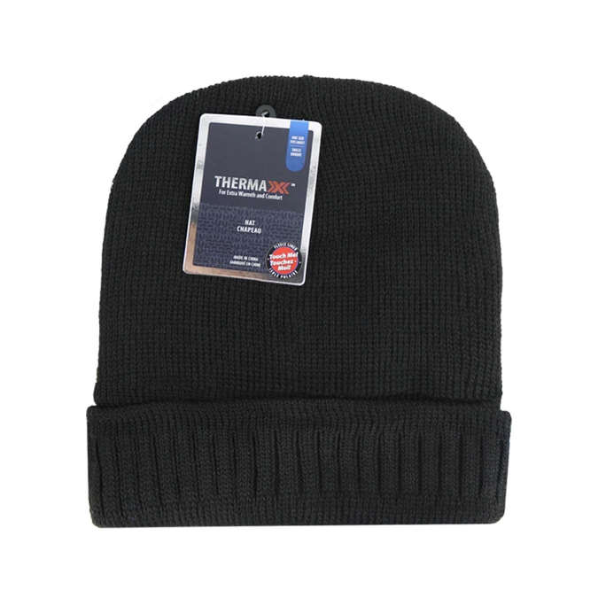 Picture of Beanie Thermax Black Hat 12pk