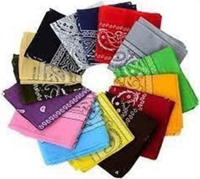 Picture of Bandana Mix Color - 12ct