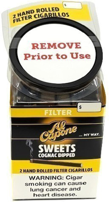 Picture of Al Capone Filter Jar 2ct 60pk-Sweetz