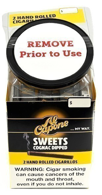 Picture of Al Capone Jar 2ct 60pk-Sweets Cognac