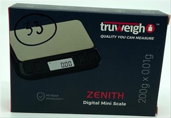 Picture of TruWeigh Zenith Digital Mini 200g x 0.01g-Black