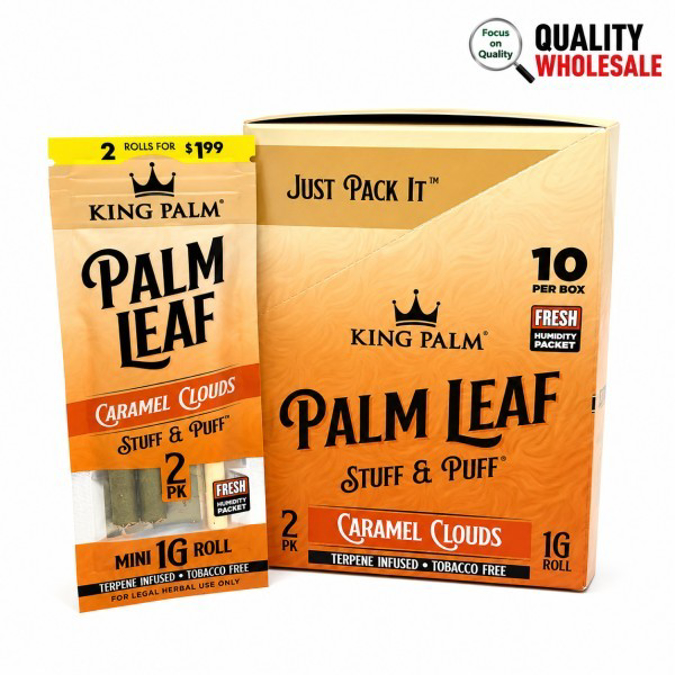 Picture of King Palm Cones - Mini 1g 2ct 10pk - Caremal Clouds 1.99pp