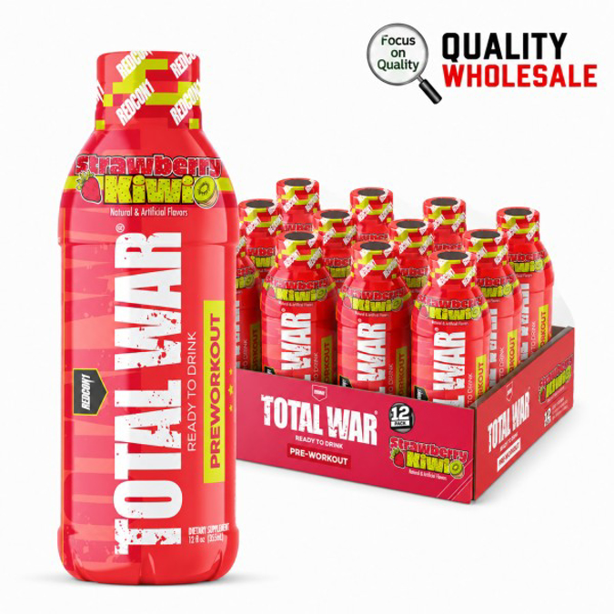 Picture of Total War RTD Drink 12ct - Straw Kiwi