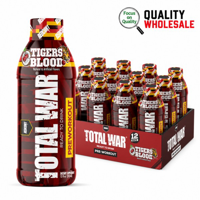 Picture of Total War RTD Drink 12ct - Tiger Blood