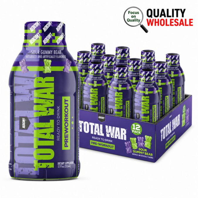 Picture of Total War RTD Drink 12ct - Sour Gummy Bear