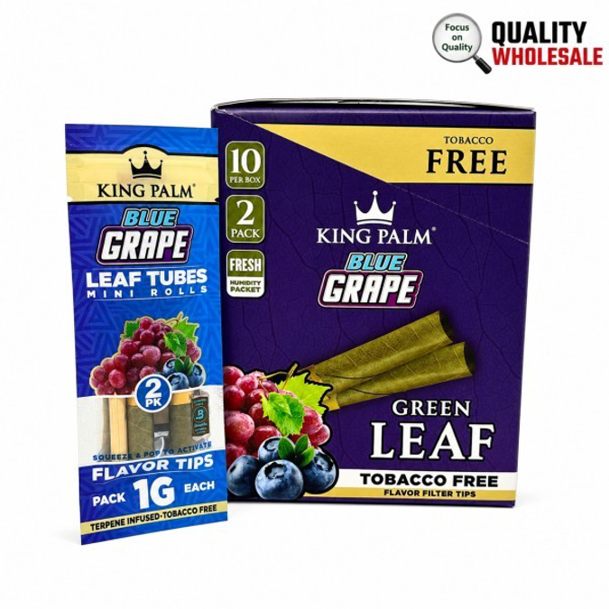 Picture of King Palm Cones - Mini 1g 2ct 10pk - Blue Grape