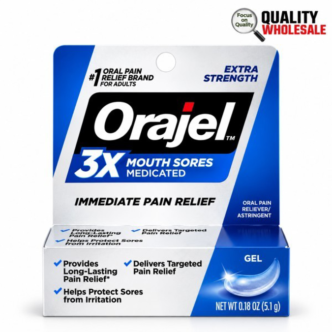 Picture of Orajal Pain Relief Gel 0.18oz