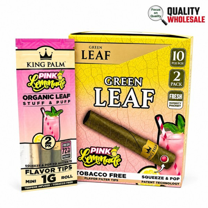 Picture of King Palm Cones - Mini 1g 2ct 10pk - Pink Lemonade