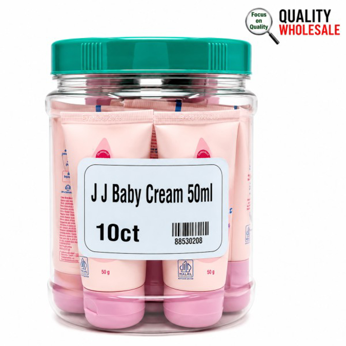 Picture of J J Baby Cream 50ml-10ct