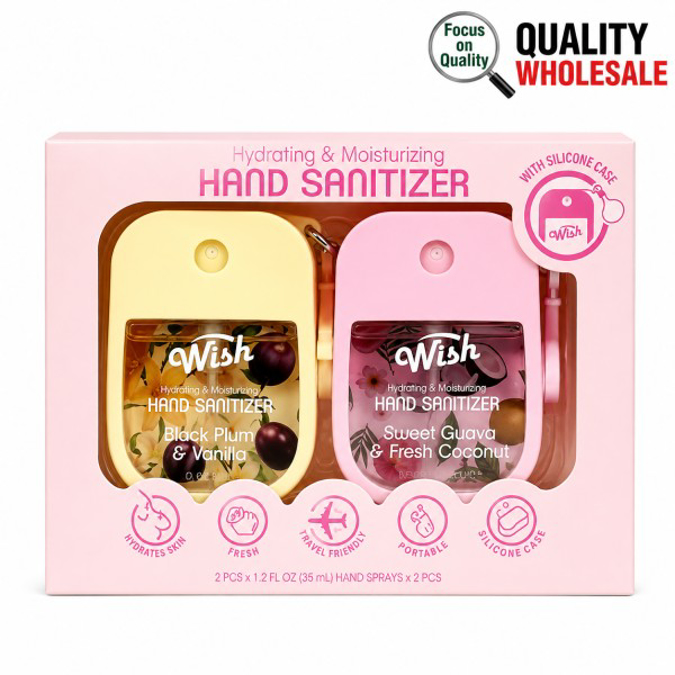 Picture of Wish Hand Sanitizer 1.2oz w Clip 2pk