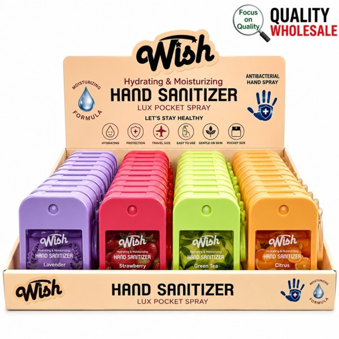 Picture of Wish Hand Sanitizer 1.2oz w-PDQ 40ct Dis